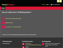 Tablet Screenshot of mediawebben.se